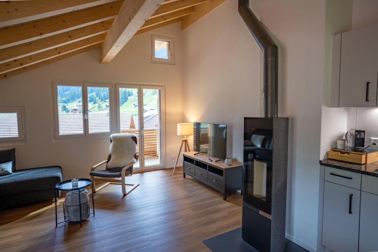 Chuenislodge2- Zwei Balkone, Gemuetlicher Kamin, Top Aussicht 阿德尔博登 外观 照片