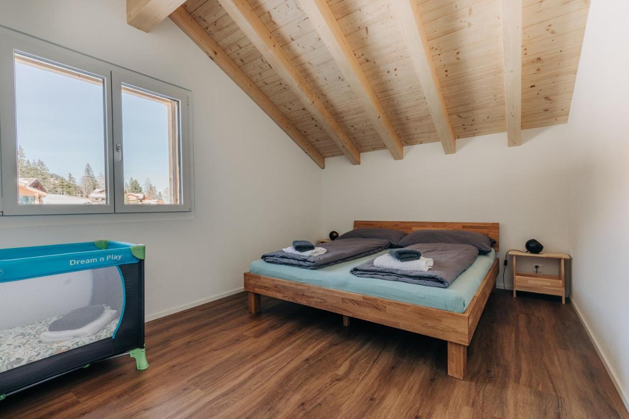 Chuenislodge2- Zwei Balkone, Gemuetlicher Kamin, Top Aussicht 阿德尔博登 外观 照片